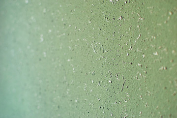 Green textured wall