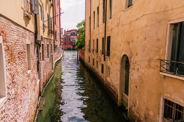 landscapes of the city of Venice, summer