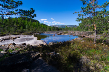 Fototapeta premium Landschaft Norwegen