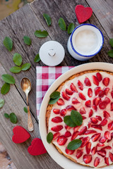 strawberry peach for tea