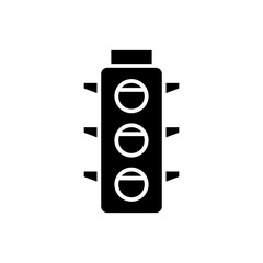 Traffic laws black icon concept. Traffic laws flat  vector symbol, sign, illustration.