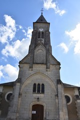 Fototapeta na wymiar église de Chaumont