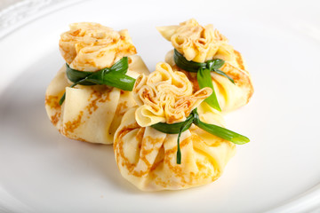 Stuffed pancakes