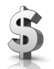 Obraz premium dollar sign concept 3d illustration