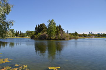 Hawrelak Park Pond