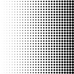 Abstract halftone pattern texture. Vector modern background for posters, sites, web, business cards, postcards, interior design. Monochrome background
