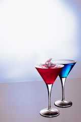 Aperitivo rosso e blu