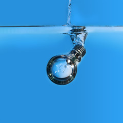 Lampadina e acquario