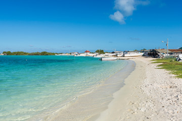 Madrisqui island at Los Roques archipelago
