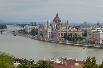 Obraz premium Hungary, Budapest city center