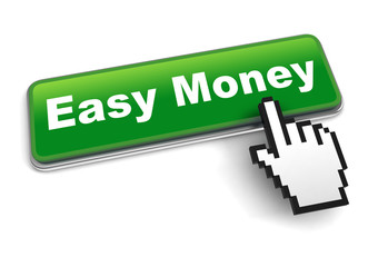 easy money concept 3d illustration isolated