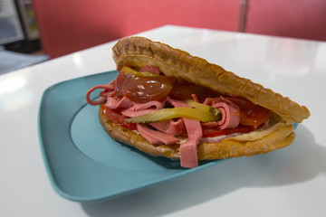 The most famous toast of Turkey; Ayvalik Toast