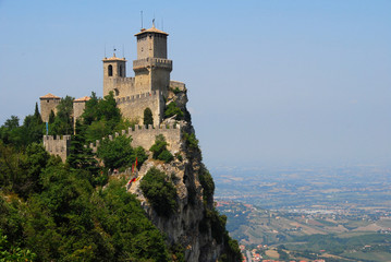 Rocco Gualta auf dem Monte Titano in San Marino