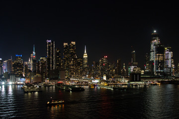 Fototapeta na wymiar Manhattan Nightscapes