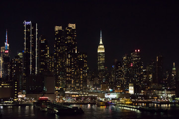 Plakat Manhattan Nightscapes