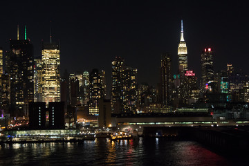 Obraz premium Manhattan Nightscapes