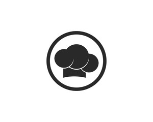 hat chef logo template