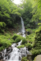 Waterfall in Nagano Japan