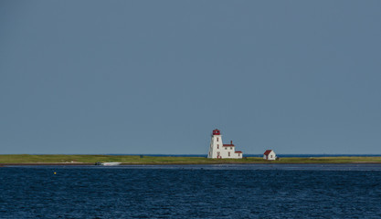 Distant Lighthouse, Prince Edward Island, Canada