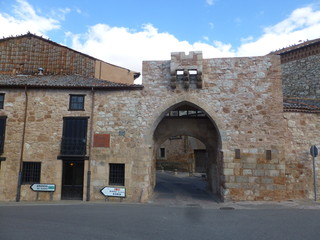 Fototapeta na wymiar Ayllón, municipio y villa de la zona nordeste de la provincia de Segovia, Comunidad Autónoma de Castilla y León