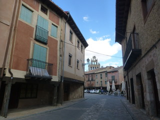 Fototapeta na wymiar Ayllón, municipio y villa de la zona nordeste de la provincia de Segovia, Comunidad Autónoma de Castilla y León