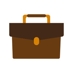 Business briefcase symbol vector illustration graphic design
