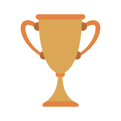 Trophy cup symbol vector illustration graphic design