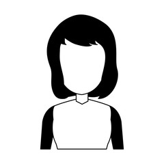 Executive business woman cartoon vector illustration graphic design