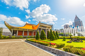 Fototapeta premium 国立国父紀念館 台北 台湾