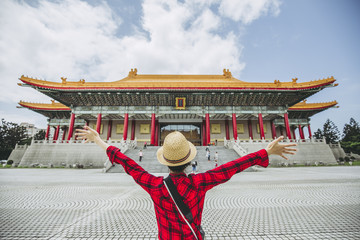 Fototapeta premium 中正紀念堂 台湾 台北
