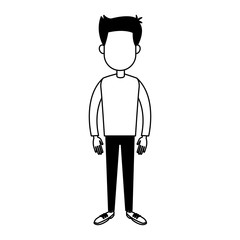 Executive businessman cartoon vector illustration graphic design