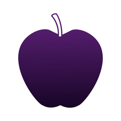 Apple fruit isolated vector illustration graphic design