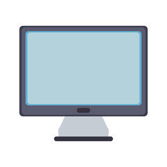 Computer screen technology vector illustration graphic design