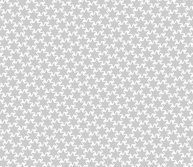 gray stars. white background. geometric shapes. vector seamless pattern