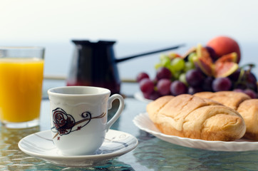 European vacation healthy breakfast