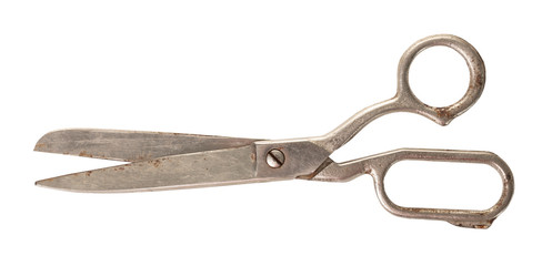 sewing scissors close-up