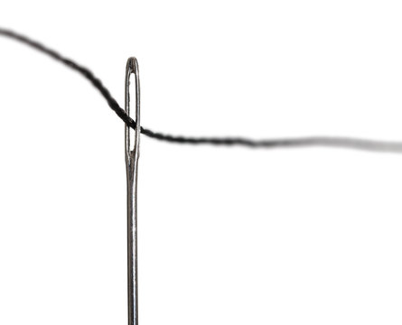 Black Thread In A Needle