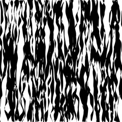 Random Chaotic Lines Abstract Geometric Pattern