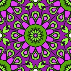 Seamless floral background. decorative texture for wallpaper, invitation. Vector illustration.