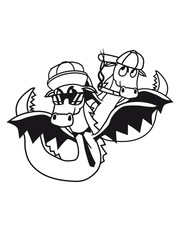 cool rauchen junge mütze capy hut 2 freunde team paar gang crew comic cartoon lustig clipart fliegen flügel wyvern lindwurm mystisch fantasy Drache böse