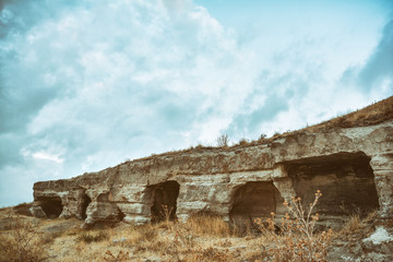 Ancient Caves From Nernek, Nevsehir, Turkey