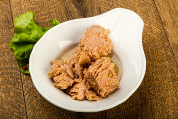 Canned tuna fish