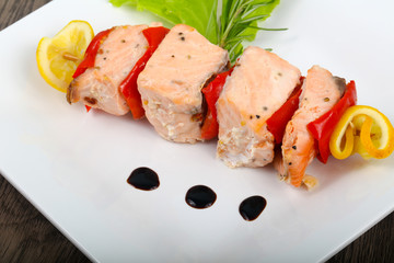 Salmon Skewer