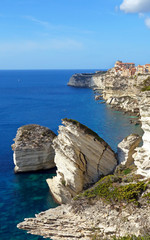 Fototapeta na wymiar Bonifacio, Corse, grain de sable