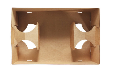 Take-out coffee in holder