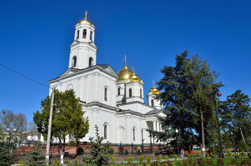 Simferopol, Russia, Cathedral in the name of Saint blessed Grand Prince Alexander Nevsky in Simferopol