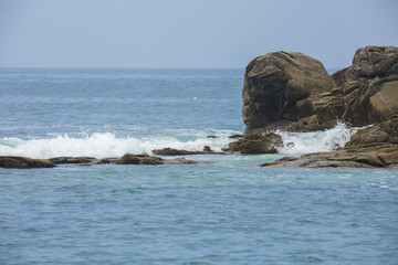 Rochers &agrave; la pointe de Quiberon