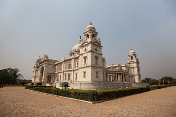 Fototapeta na wymiar Victoria Memorial - Kolkata