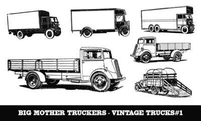 Vintage / Retro Lorry & Truck Collection