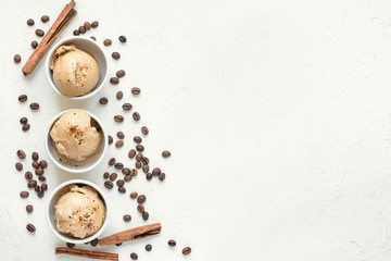 Coffee ice cream